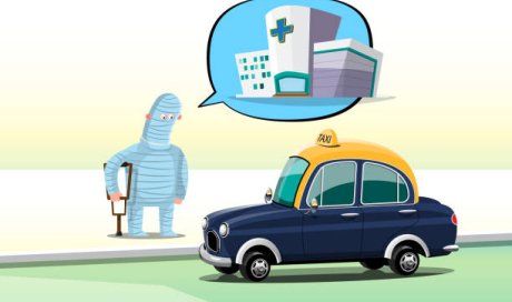 Taxi conventionné pour transport vers l'Hôpital Michallon à Grenoble